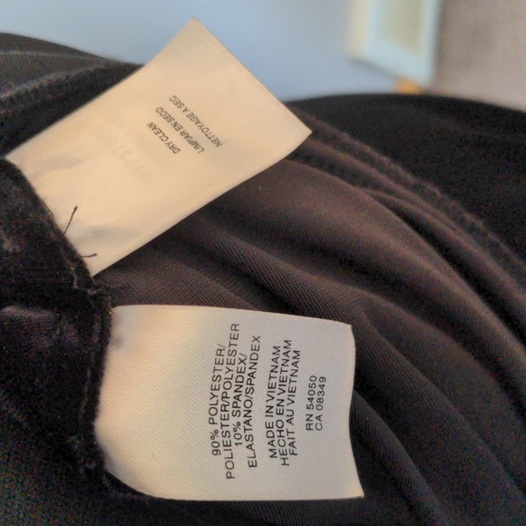 Evan Picone Velour Cocktail Dress - Picture 5 of 10